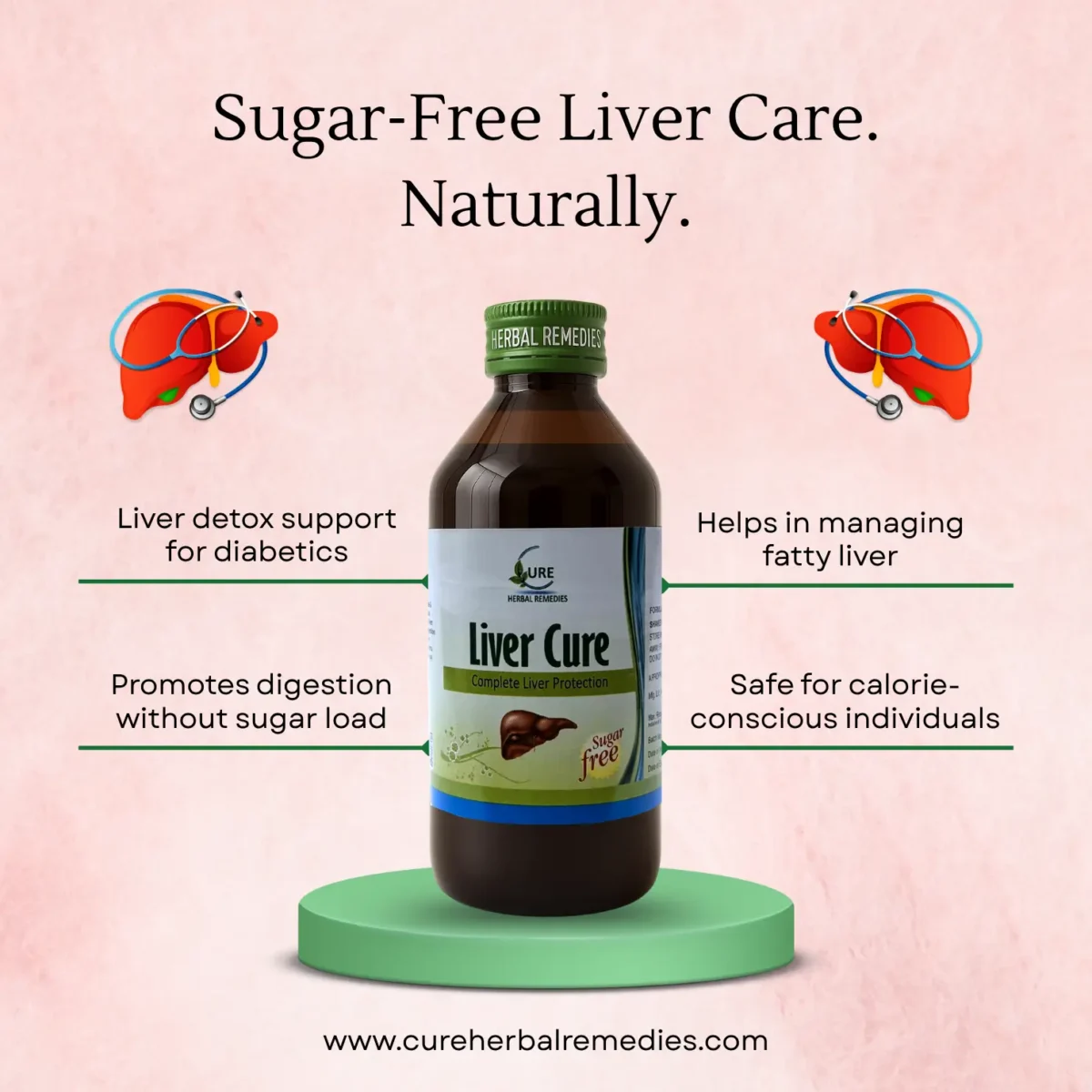 Liver Cure Sugar Free Syrup - Image 2
