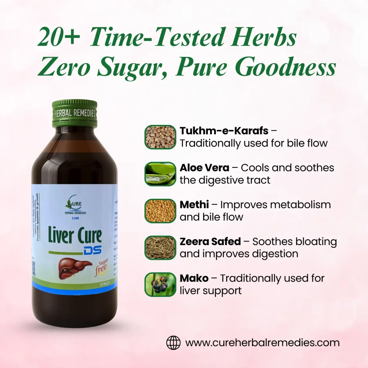 Liver Cure DS Sugar Free Syrup - Image 3